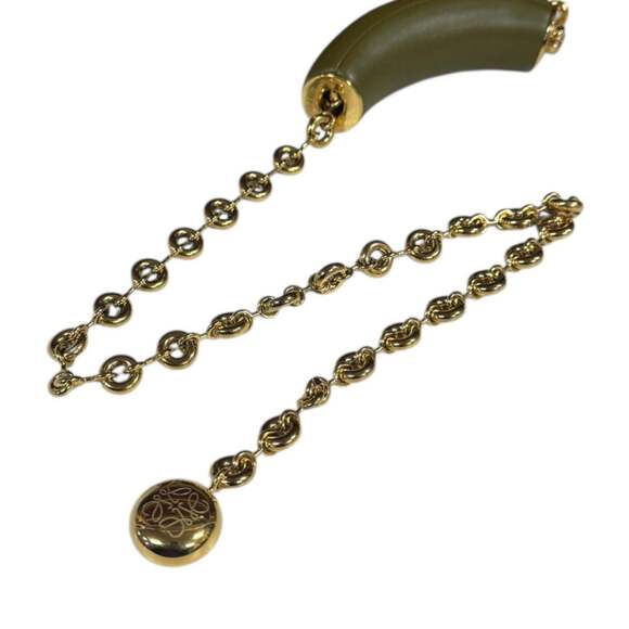 Pre-owned Loewe Squeeze Bag Medium Shoulder Bag, A914Q37X01, Green, Women's - Picture 10 of 11